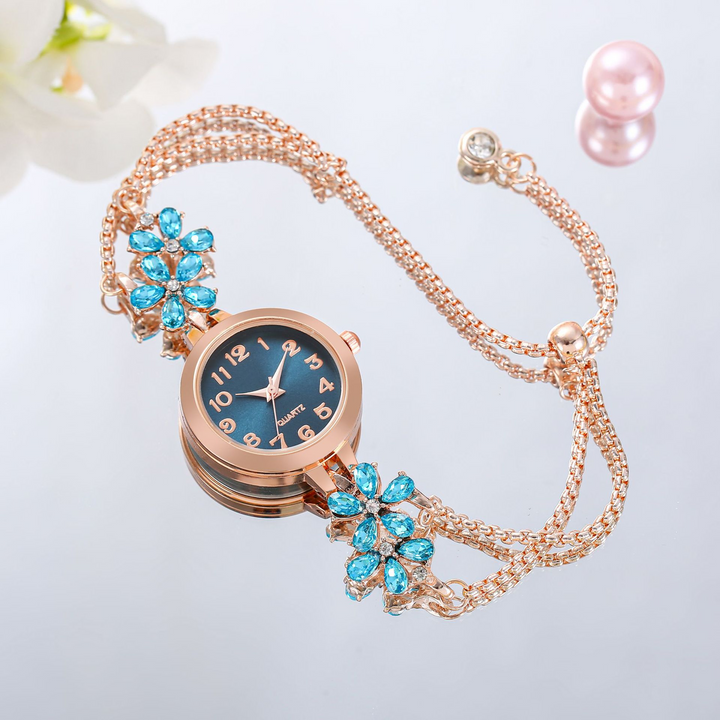 Elegant Bloom Chain Watch