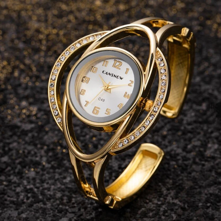 Elegant Bangle Watch for Timeless Style Gold