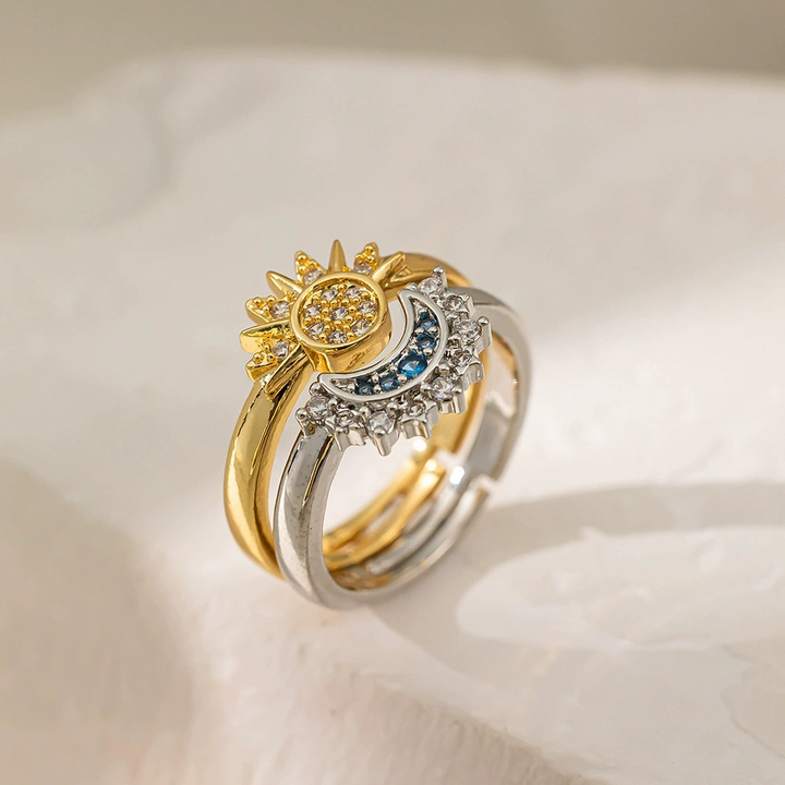 Elegant Gold and Silver Jewelry Set