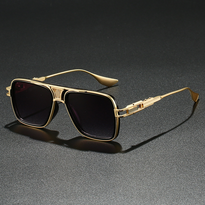 Stylish Aviator Sunglasses for Ultimate Eye Protection Gold Gray