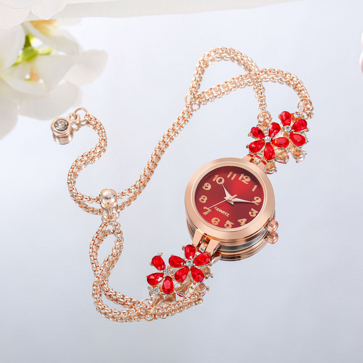 Elegant Bloom Chain Watch