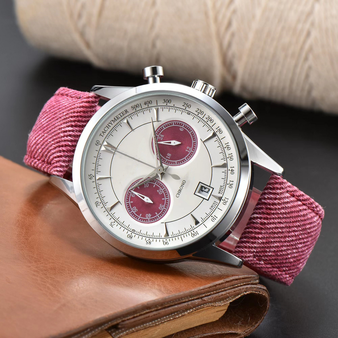 Chrono Style Watch for Men Rose