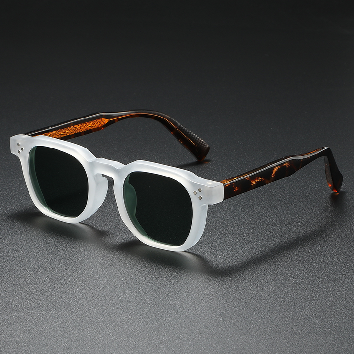 Vintage-Inspired Retro Sunglasses White