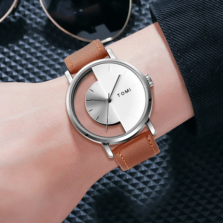 Elegant Eclipse Timepiece for Stylish Wear