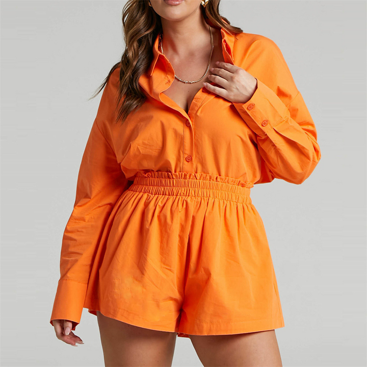 Summer Coordinates Set Hot Orange