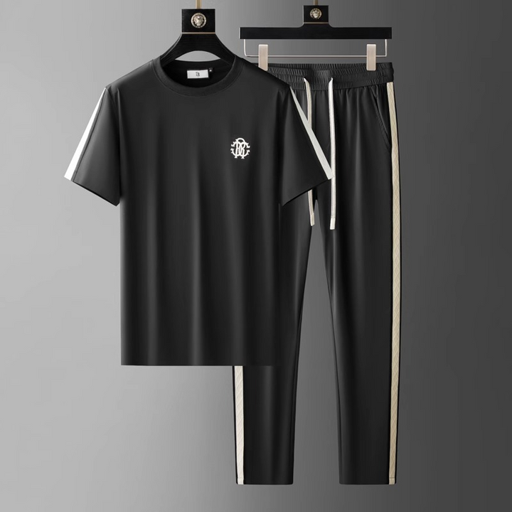 Metro Drift Jogger Set - Stylish & Comfortable Activewear Black