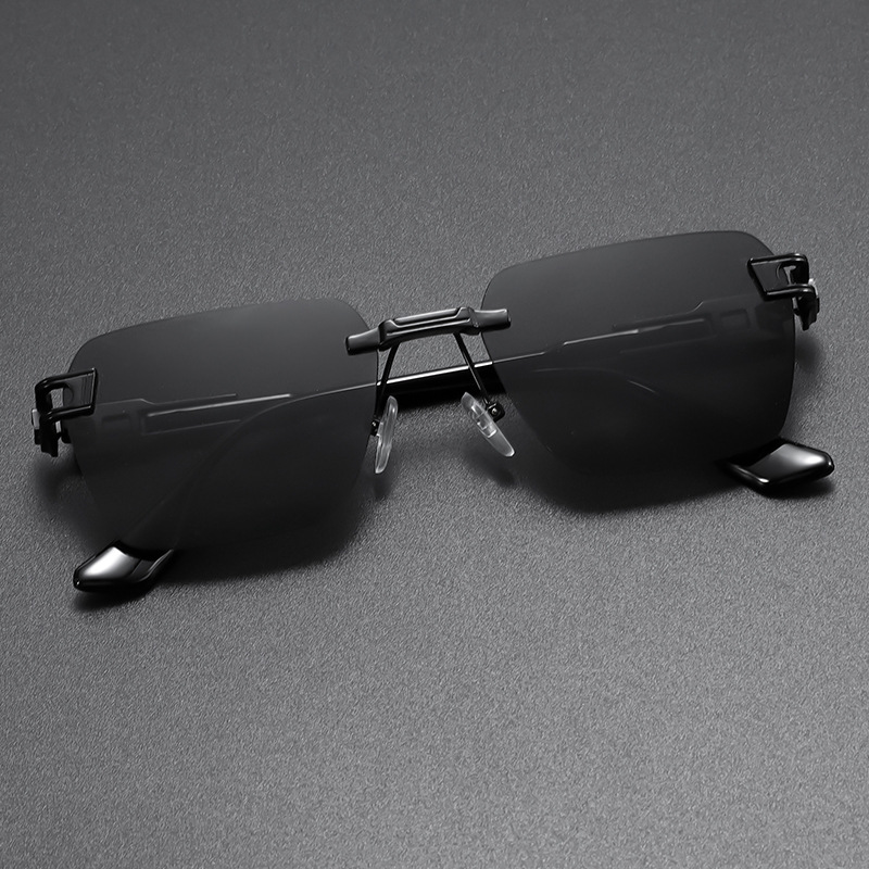 Stylish Rimless Sunglasses for Ultimate Sun Protection