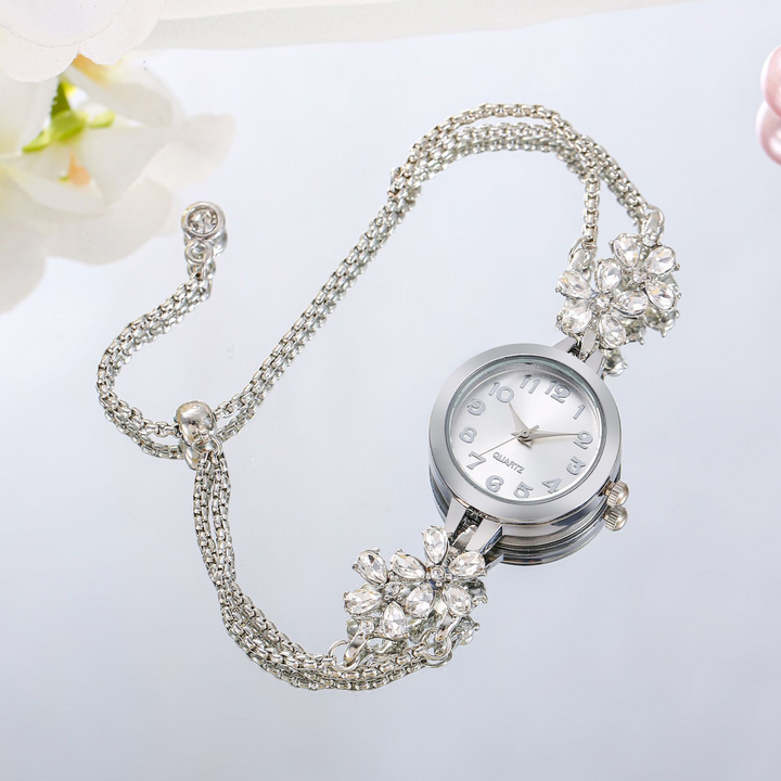 Elegant Bloom Chain Watch