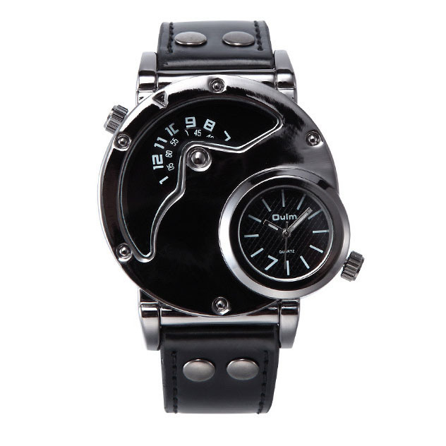Stylish Vector Timepiece for Everyday Wear Black (Smooth)