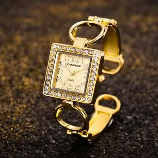 Elegant Bangle Watch for Timeless Style Gold