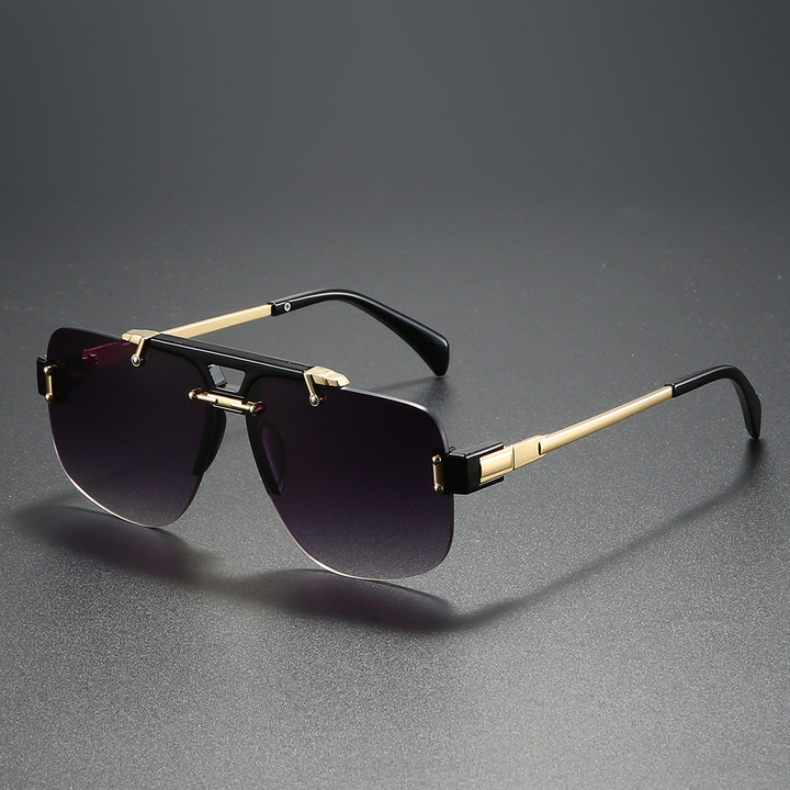 Stylish Rimless Sunglasses for Ultimate Fashion Gradient Gray