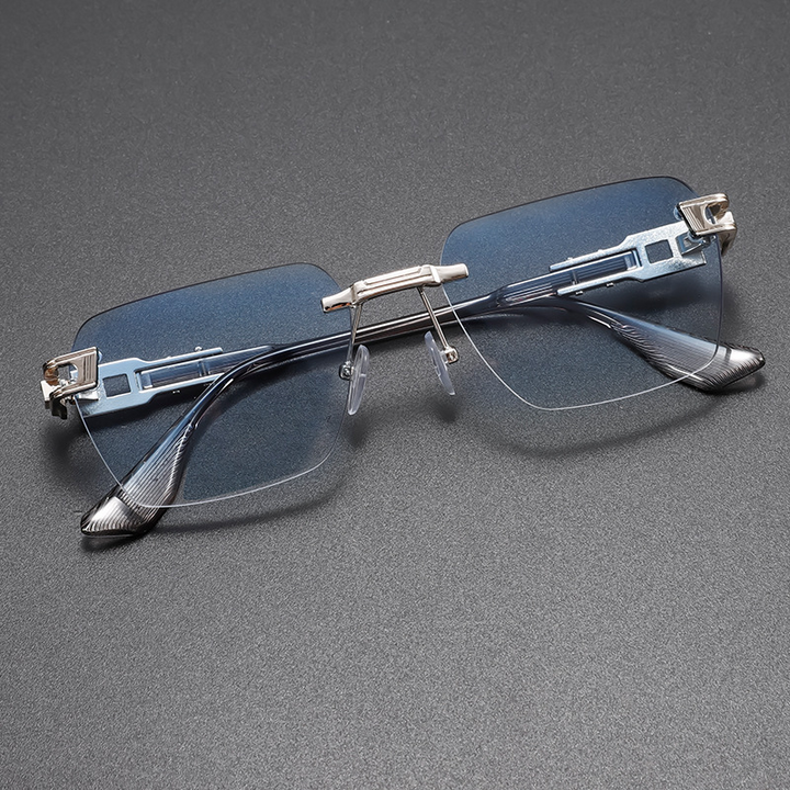 Stylish Rimless Sunglasses for Ultimate Sun Protection