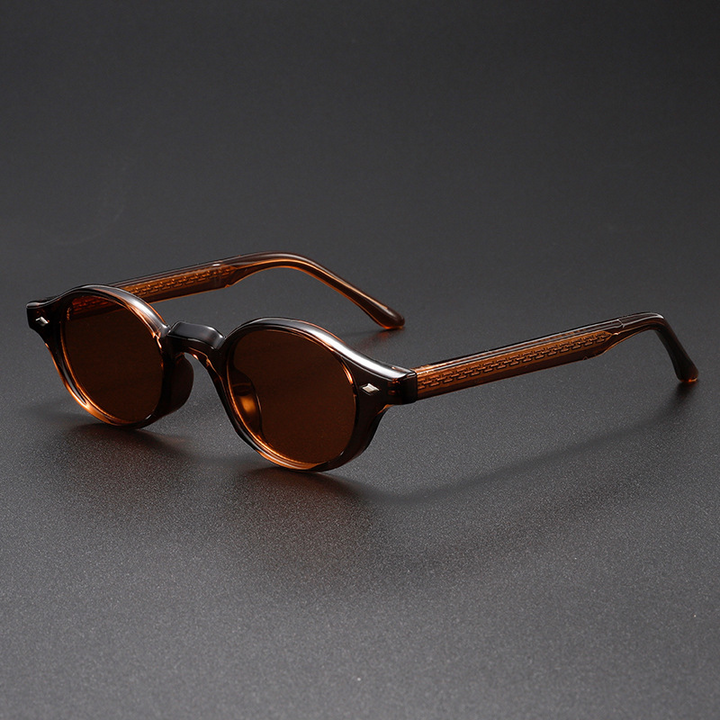 Vintage-Inspired Retro Sunglasses Brown