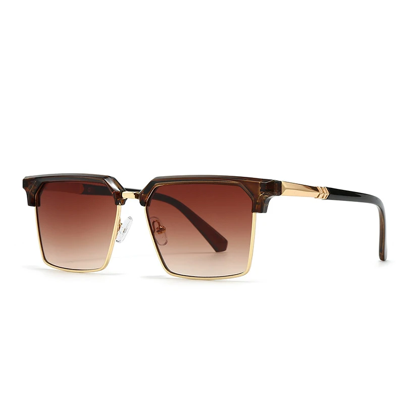 Stylish Square Sunglasses for Ultimate Sun Protection Brown