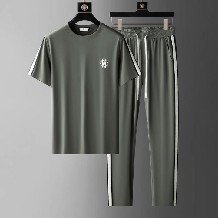 Metro Drift Jogger Set - Stylish & Comfortable Activewear Green