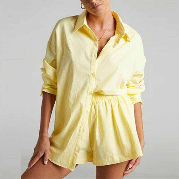 Summer Coordinates Set Lemon Yellow
