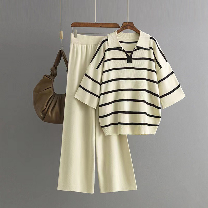 Cozy Knit Set for Ultimate Comfort Apricot