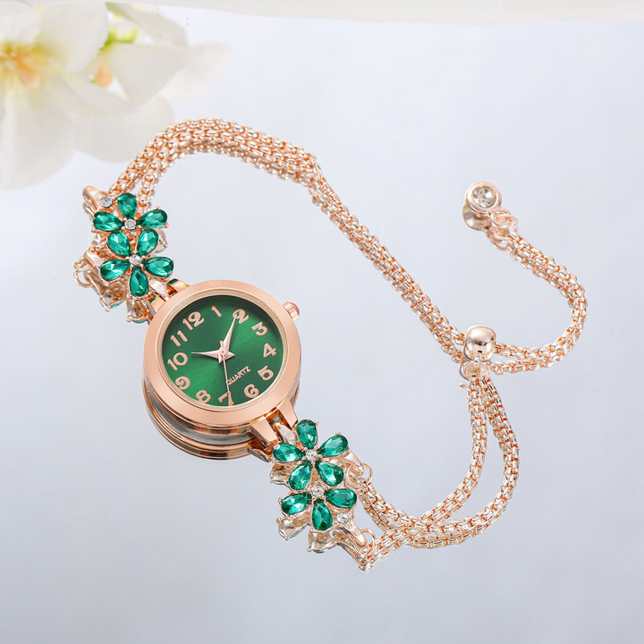 Elegant Bloom Chain Watch
