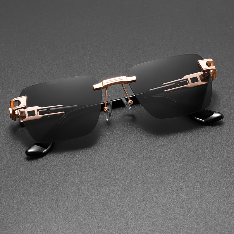 Stylish Rimless Sunglasses for Ultimate Sun Protection