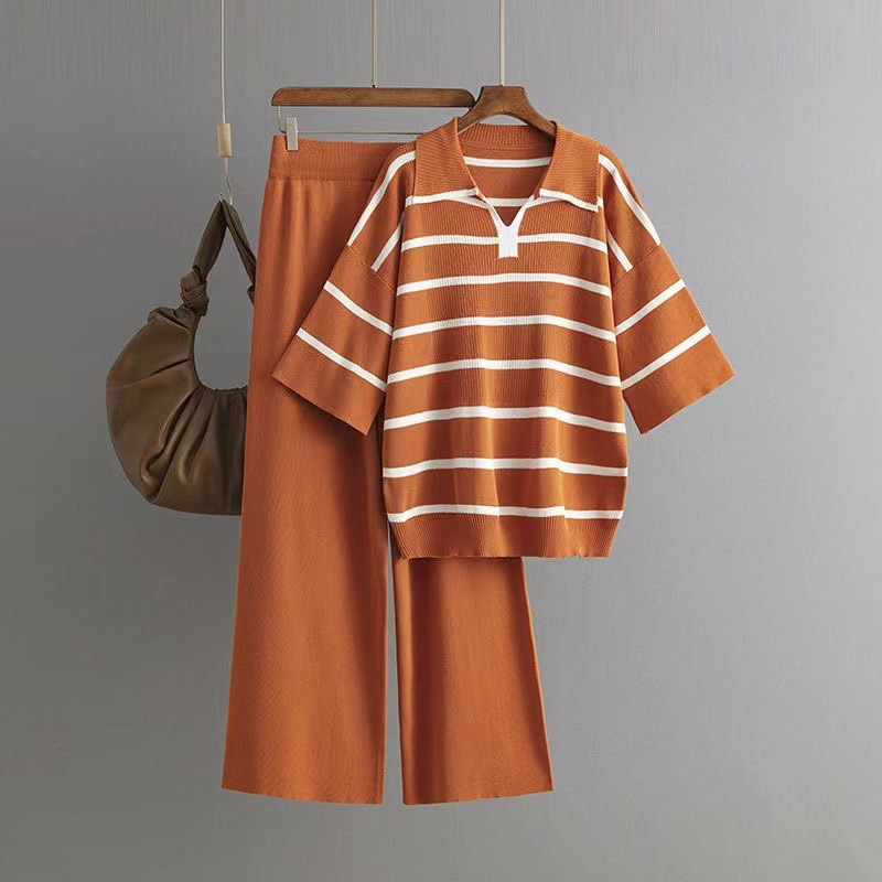 Cozy Knit Set for Ultimate Comfort Orange
