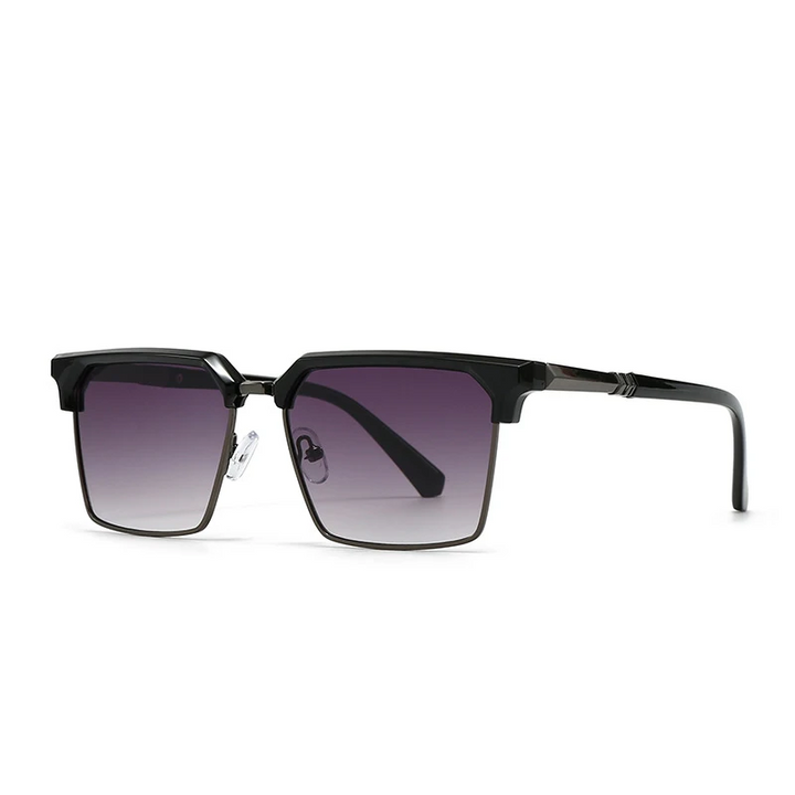 Stylish Square Sunglasses for Ultimate Sun Protection Black (gradient lens)