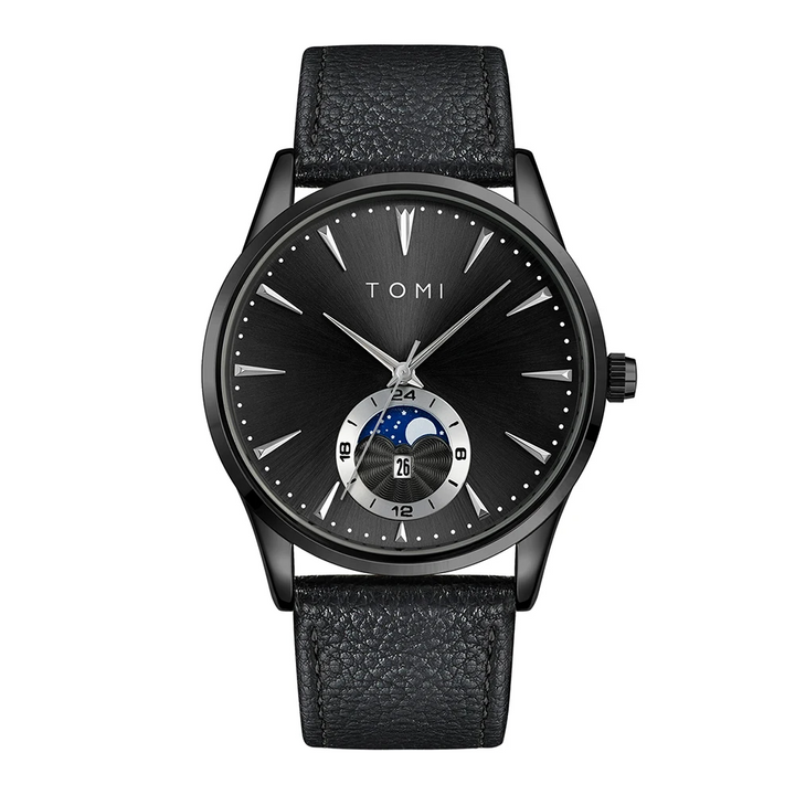 Stylish Orbital Watch for Modern Elegance Black Black