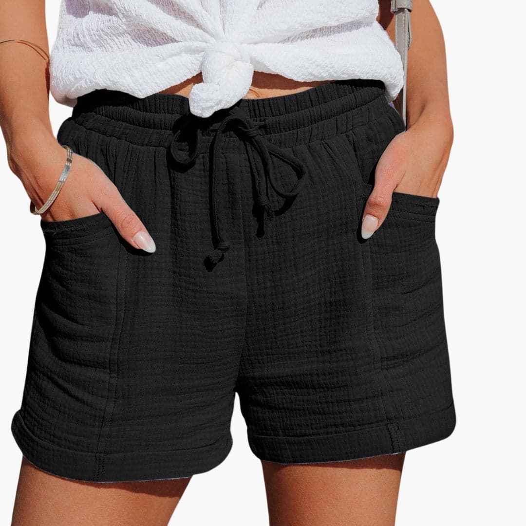 Women's Stylish Shorts Black