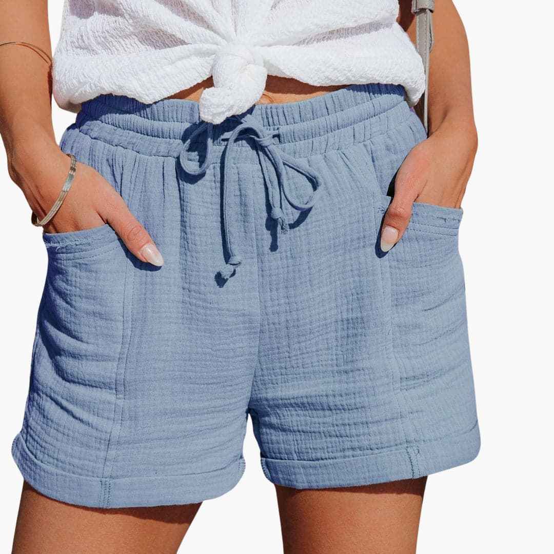 Women's Stylish Shorts Blue