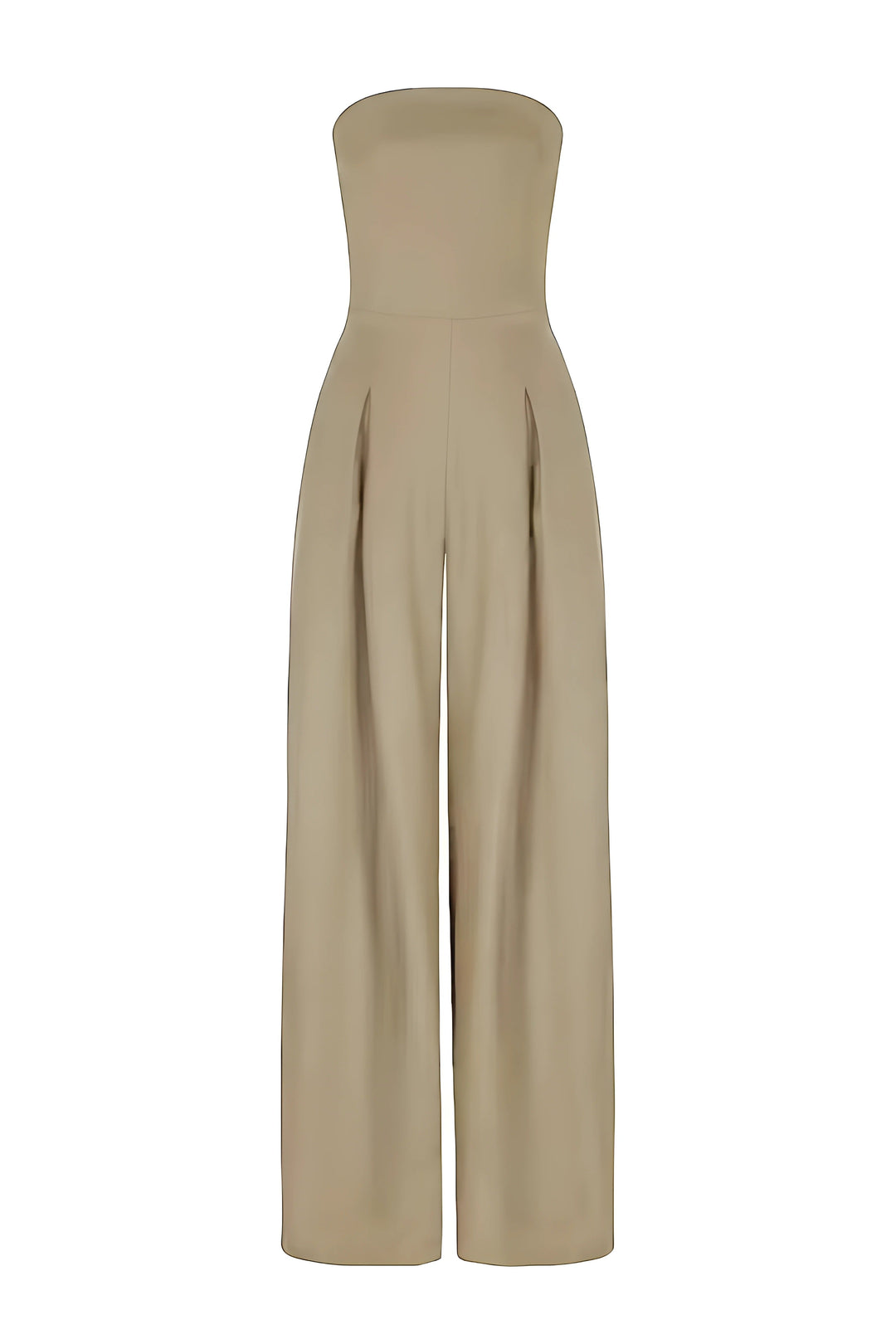 Malia | Women's Elegant Strapless Jumpsuit with Corset Design