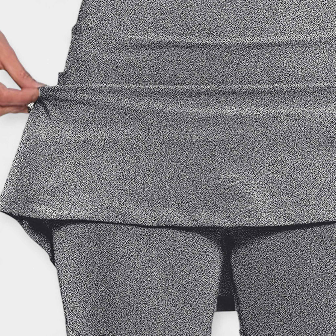 Women's High-Waisted Shorts - Stylish & Comfortable Gray