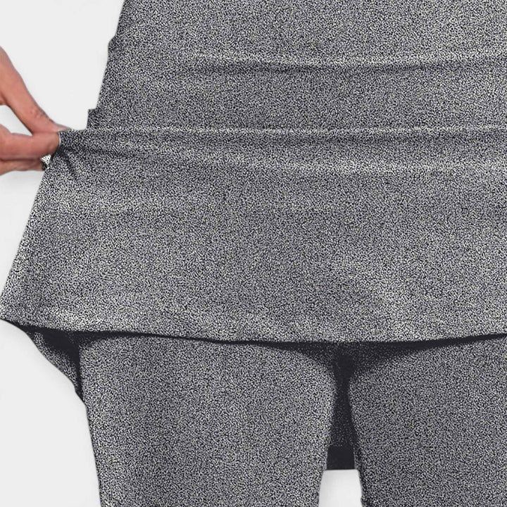 Women's High-Waisted Shorts - Stylish & Comfortable Gray