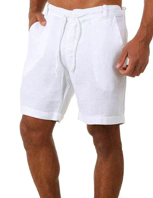 Men's Casual Shorts - Comfortable and Stylish Summer Wear White