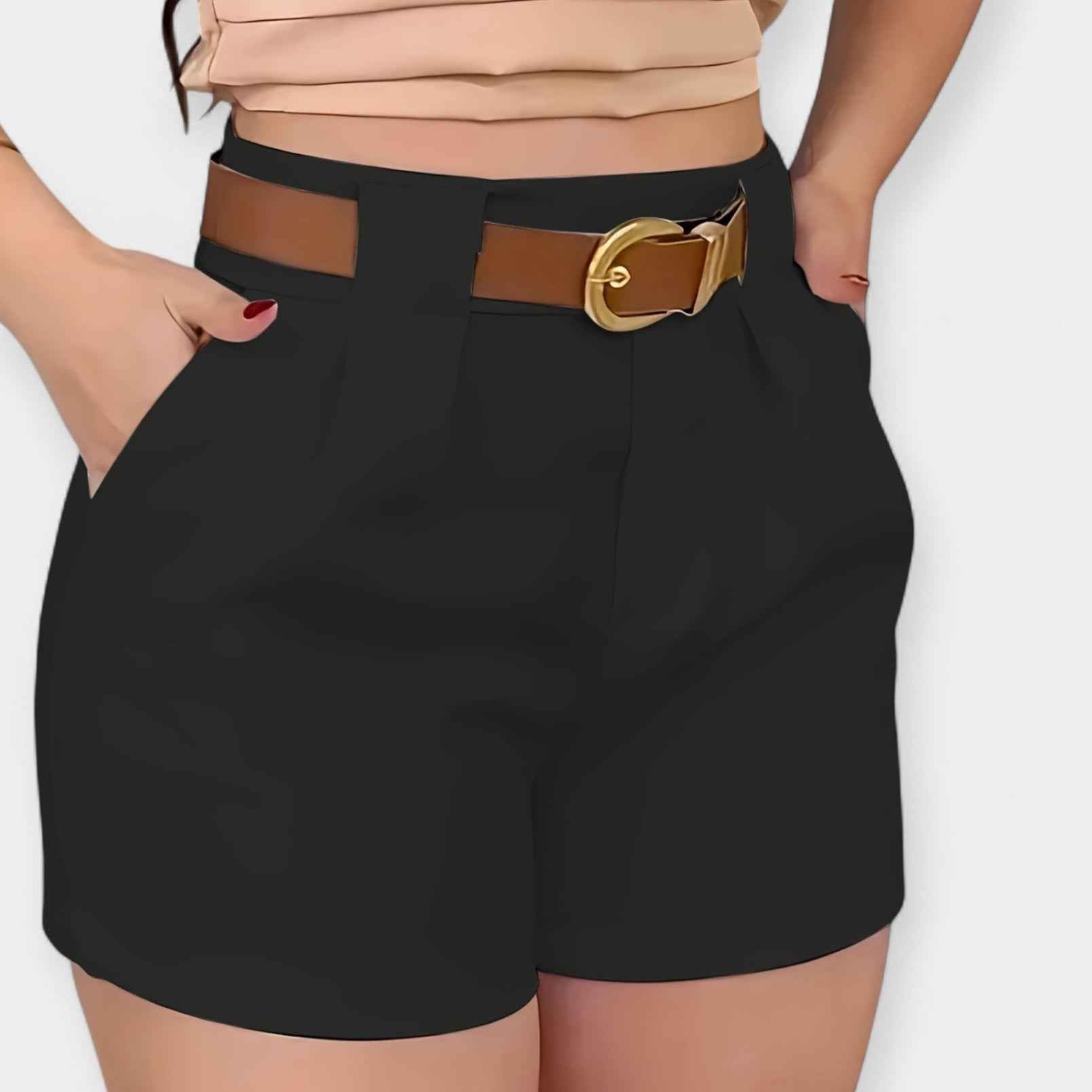 Women's Stylish Shorts Black
