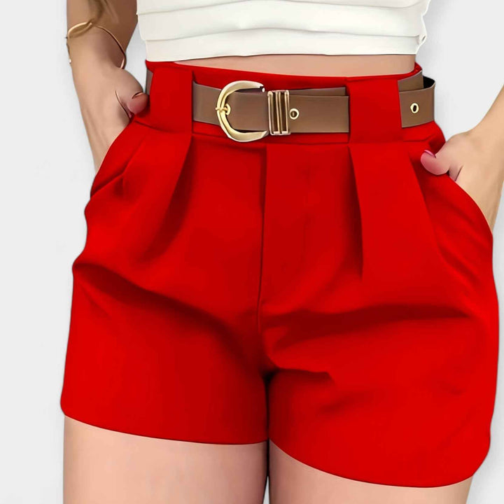 Women's Stylish Shorts Red