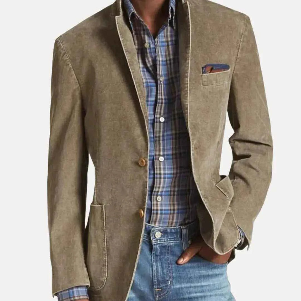 Men's Double Breasted Blazer - Stylish and Versatile