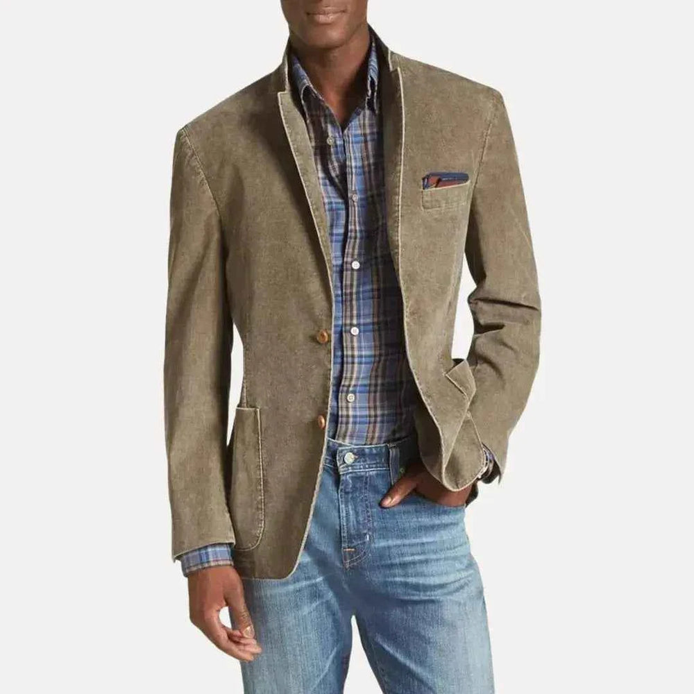 Men's Double Breasted Blazer - Stylish and Versatile