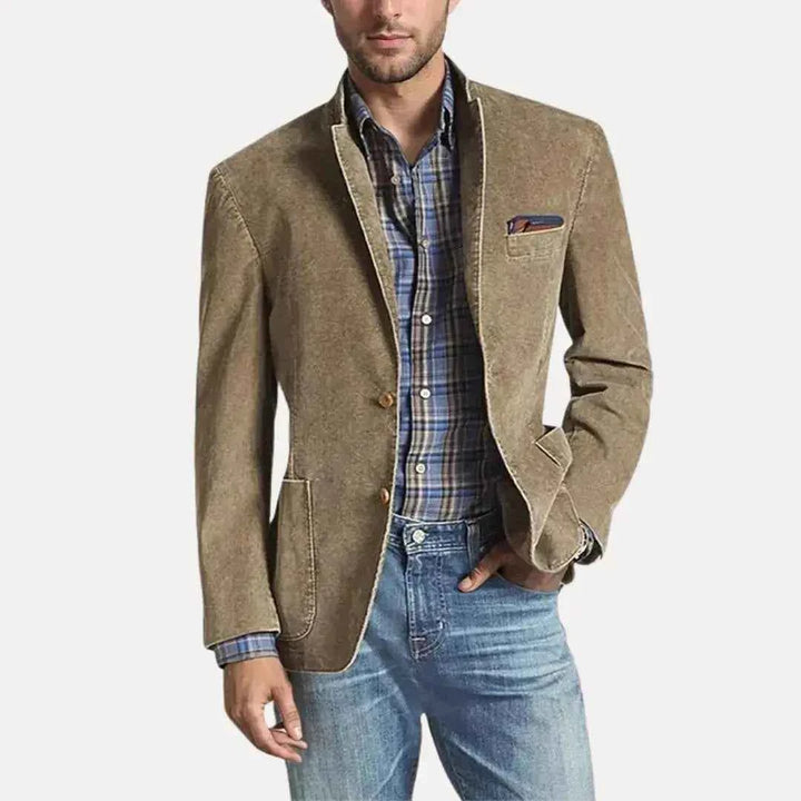 Men's Double Breasted Blazer - Stylish and Versatile
