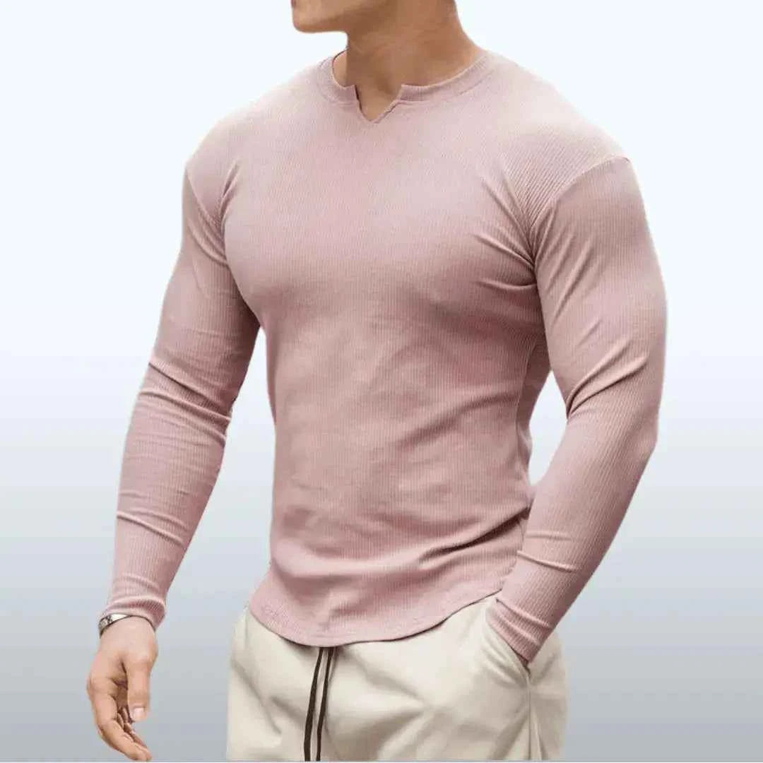 Men's Max Fit Cotton Shirt Pink
