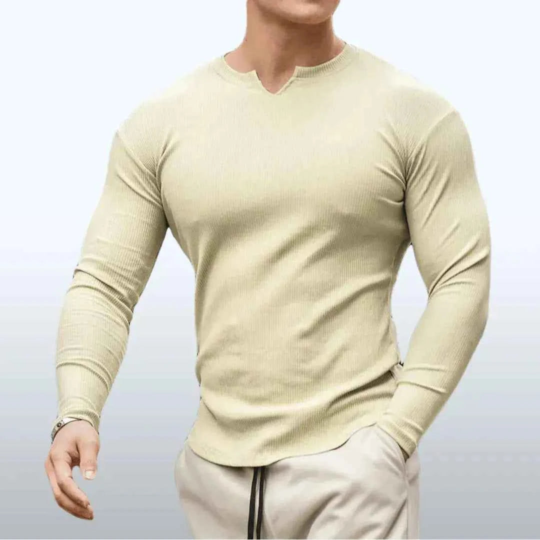 Men's Max Fit Cotton Shirt Yellow
