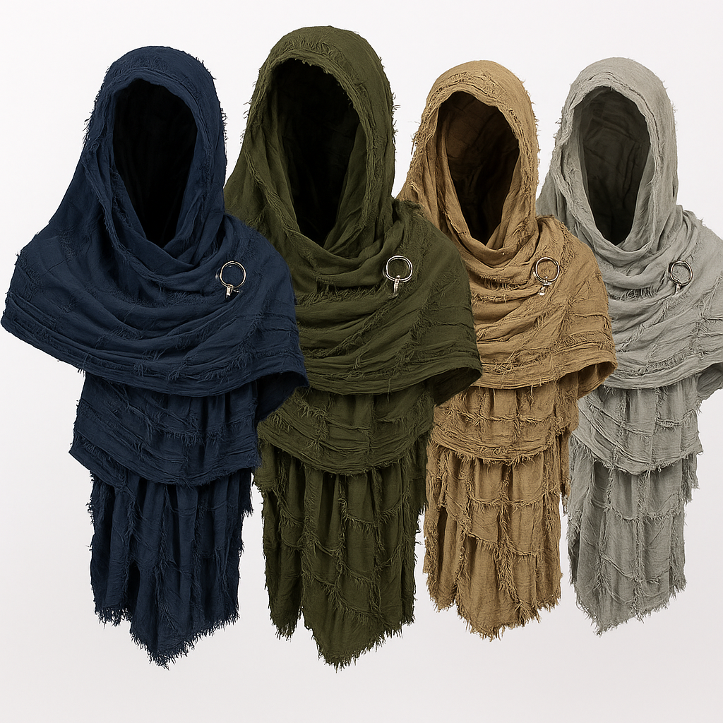 Medieval Traveler's Cloak
