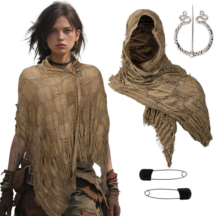 Medieval Traveler's Cloak