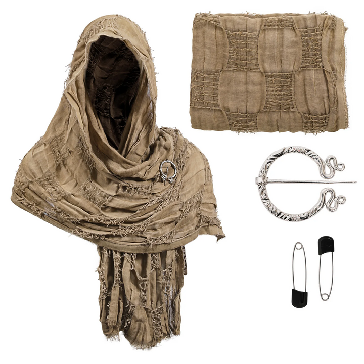 Medieval Traveler's Cloak Sand