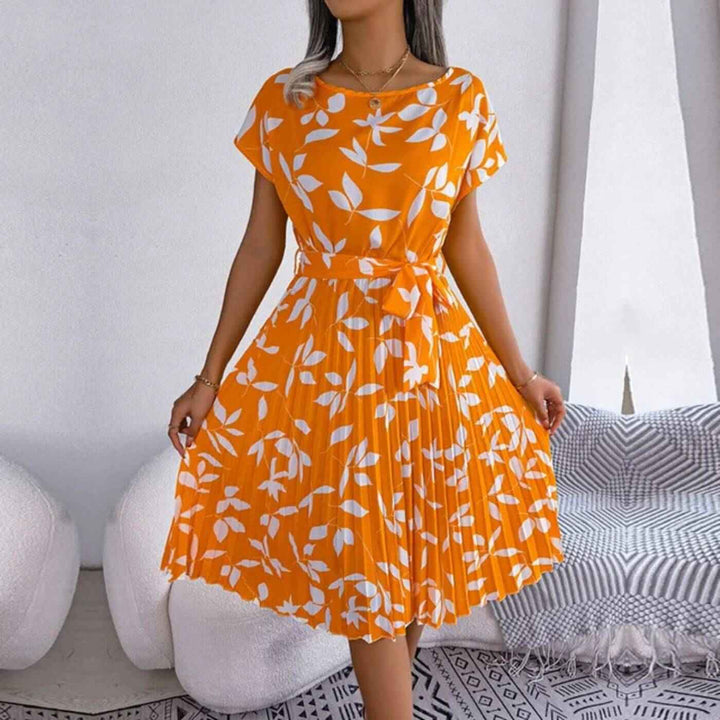 Krista | Breezy Summer Dress for Effortless Style Orange