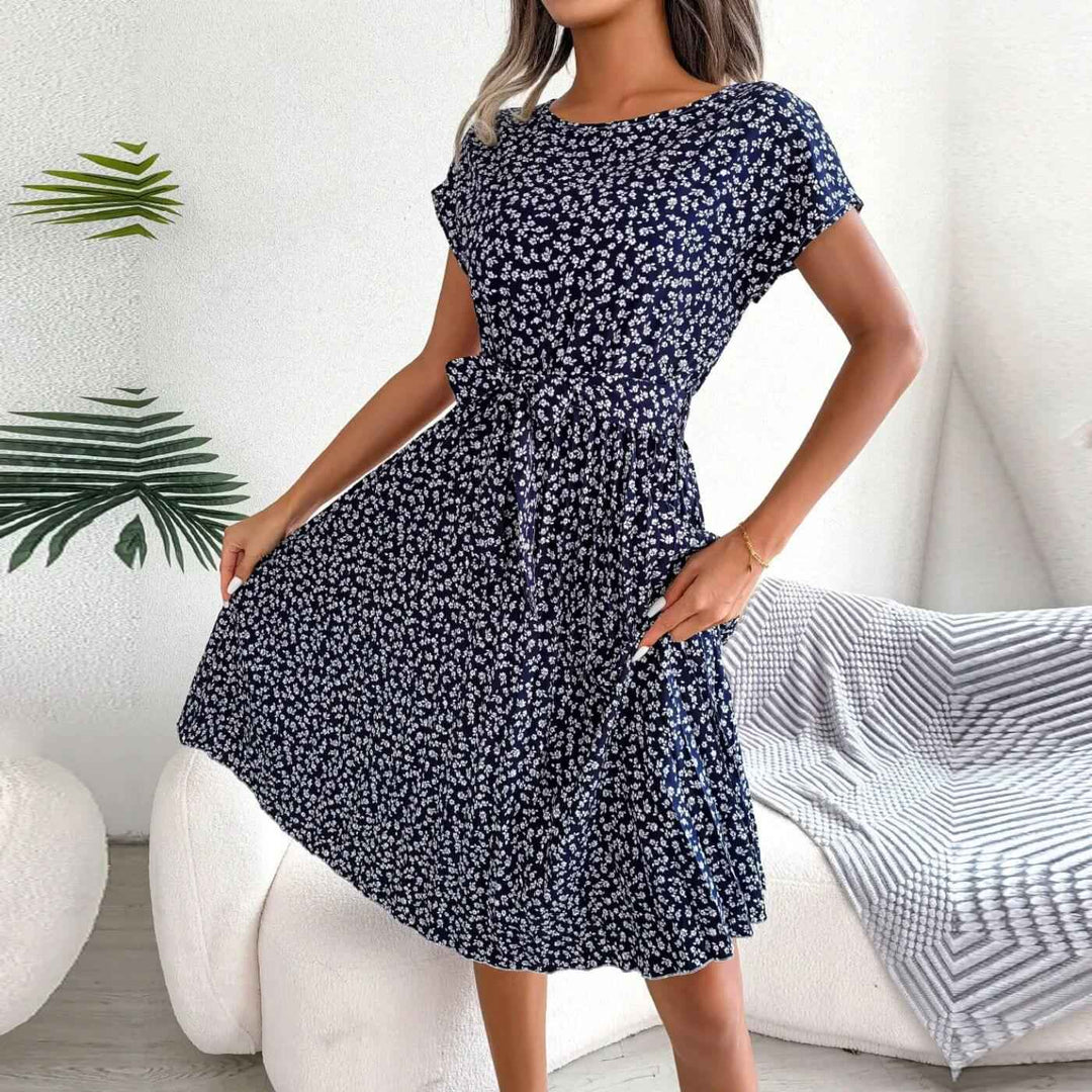 Krista | Breezy Summer Dress for Effortless Style Dark Blue
