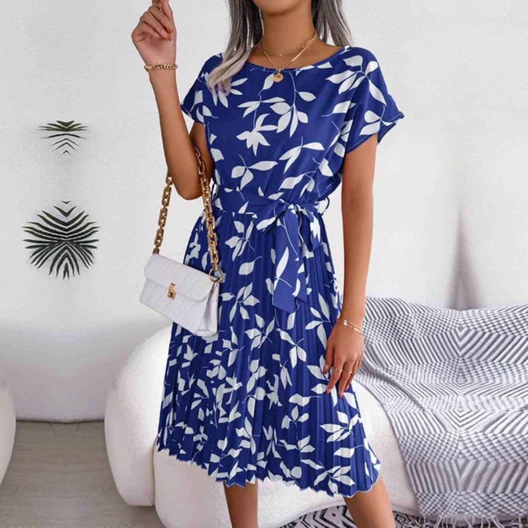 Krista | Breezy Summer Dress for Effortless Style Royal Blue