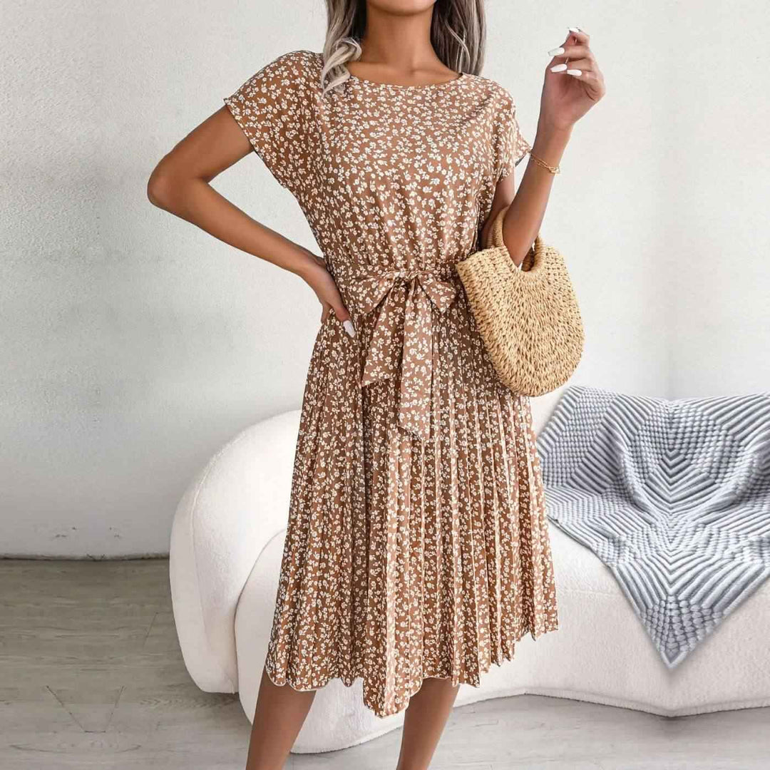 Krista | Breezy Summer Dress for Effortless Style Light Brown