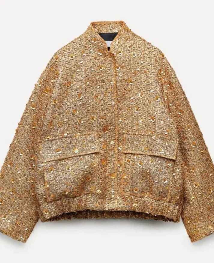Women's Elegant Sequin Blazer
