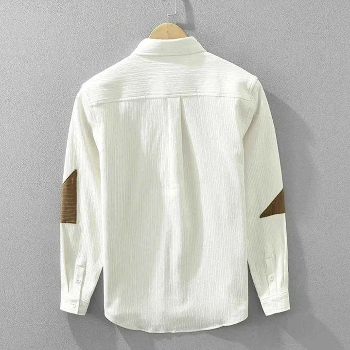 Men's 100% Cotton Long Sleeve Shirt
