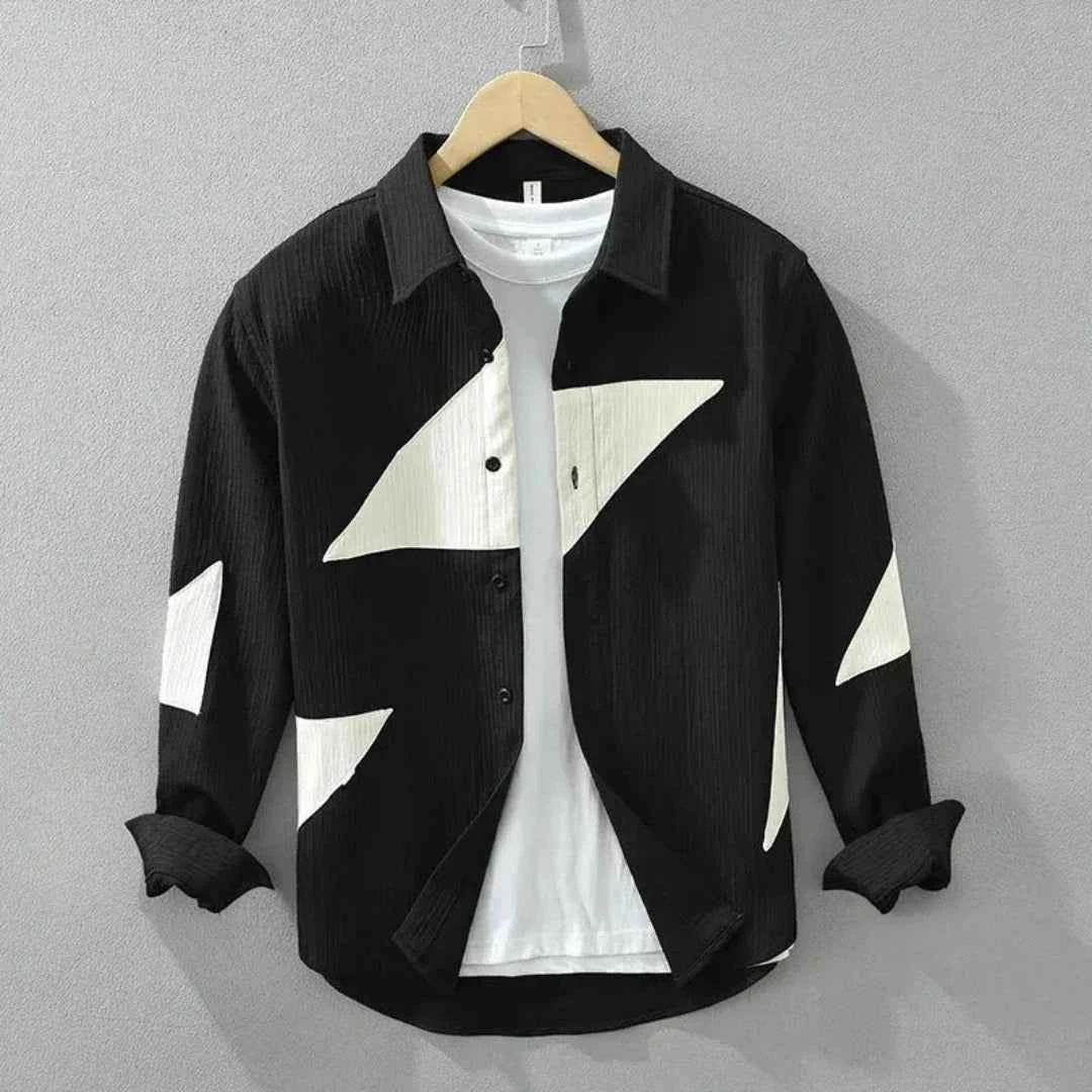 Men's 100% Cotton Long Sleeve Shirt Midnight