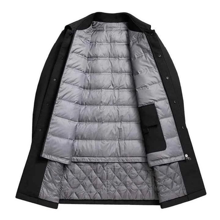 Men's 2-in-1 Duck Down Trench Coat